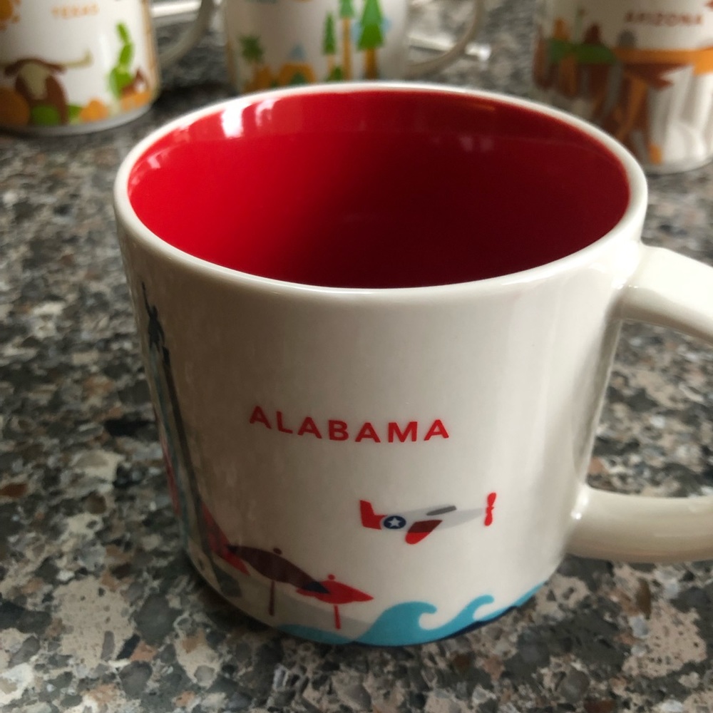 Starbucks YOU ARE HERE Alabama 2014 14oz New Without Box